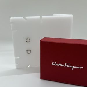 Salvatore Ferragamo Gancini Earrings
